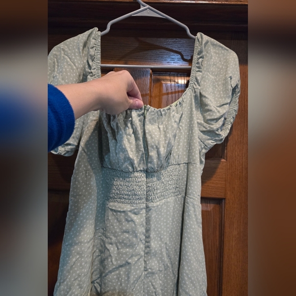 L.A. Hearts, Junior's size Large, Dress, Summer, light green color, Barely worn - Picture 7 of 11